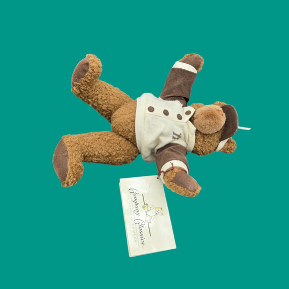 1995 Hershey's Teddy Bear Jointed Vintage 11" Plush with Tags by Douglas Company - Picture 4 of 14